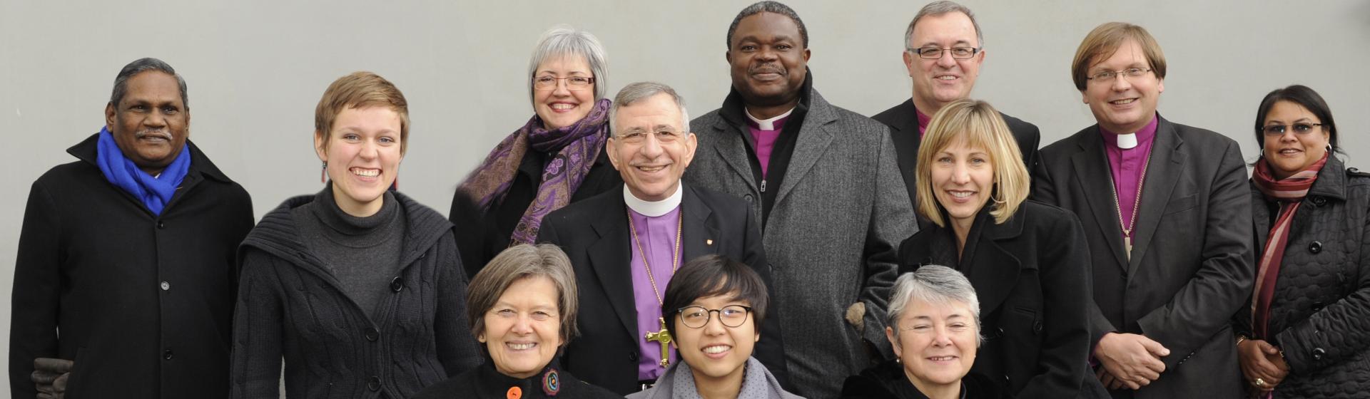 The officers of the Lutheran World Federation.  Photo: LWF/S. Galley