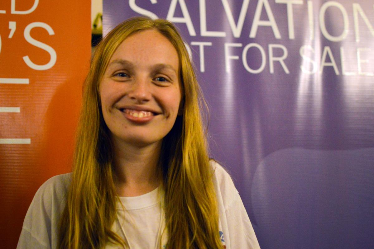 Carolina Huth, voluntaria argentina que forma parte de la Red de Jóvenes Reformadores  