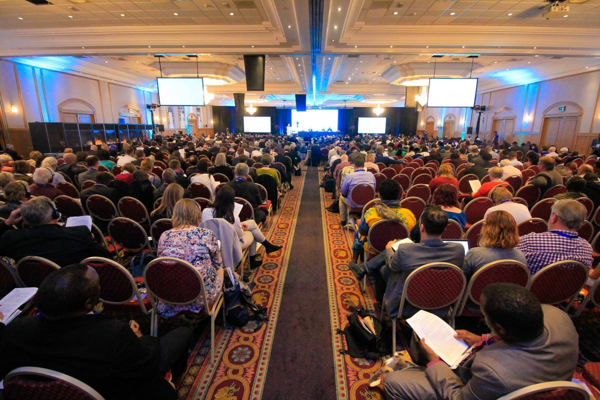 Plenary session at the Twelfth Assembly. Photo: LWF/Johanan Celine Velariano.  