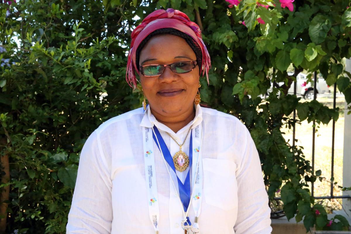 Rev Dr Jeannette Ada Maina, de l’Eglise Evangélique Luthérienne du Cameroun. Photo: FLM/David Adjia
