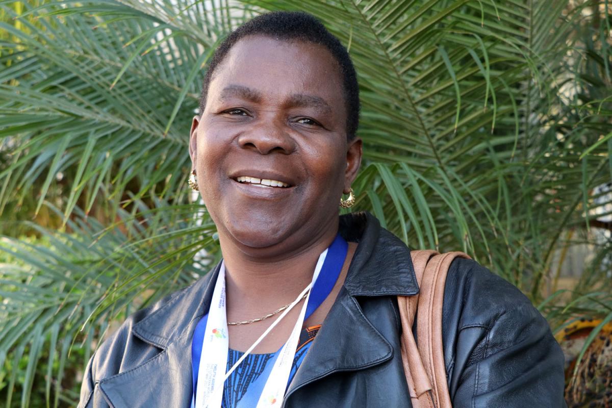 “As an African I would be happy to have a gender free generation,” Rev. Elitha Moyo from Zimbabwe stated. LWF/Brenda Platero