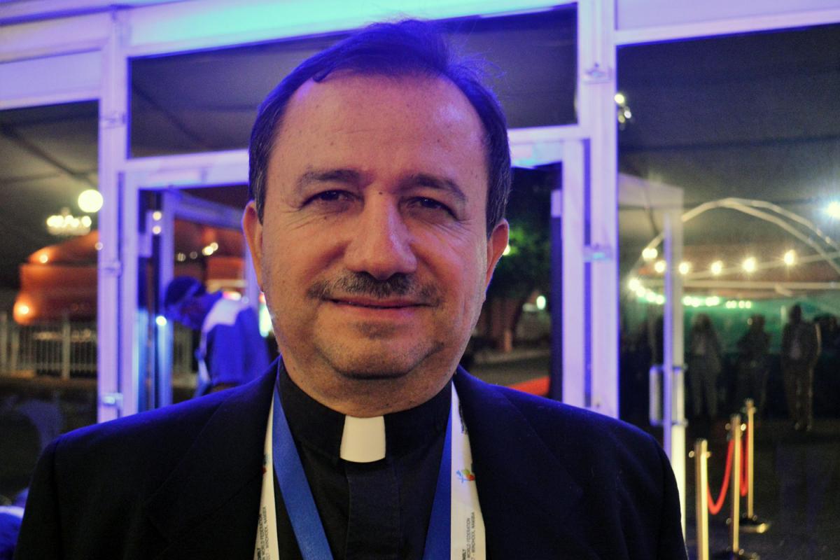 Rev. José Pilar Alvarez Cabrera de la Iglesia Luterana Guatemalteca, que se incorporó a la FLM en 2014