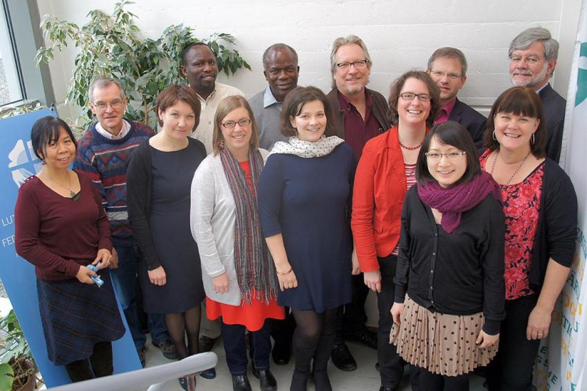 Participants in the first IWPC meeting in Geneva. Photo: LWF/P. Mumia Participants in the first IWPC meeting in Geneva. Photo: LWF/P. Mumia